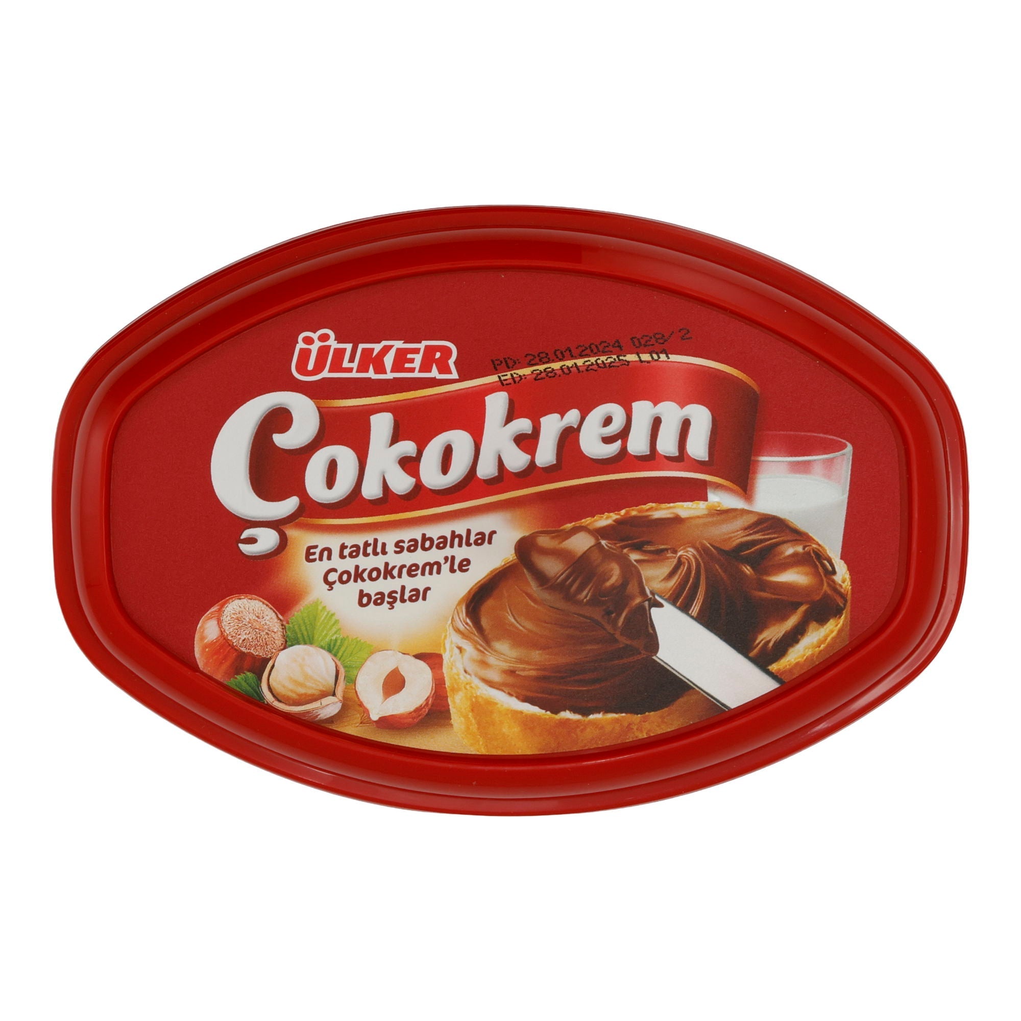 Schokoaufstrich Ülker | Çokokrem | Mit Kakao und Haselnuss | 400g UELKER